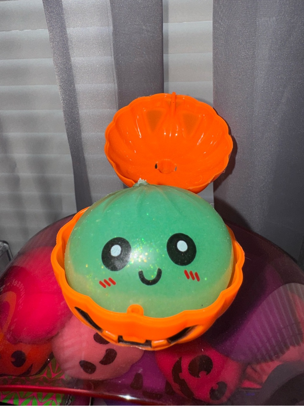 Mini Pumpkin Glitter Dumpling Surprise